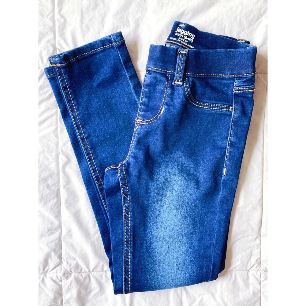 Wonder Nation Girls Blue Denim Jegging 6 6x Jeans Leggings Winter